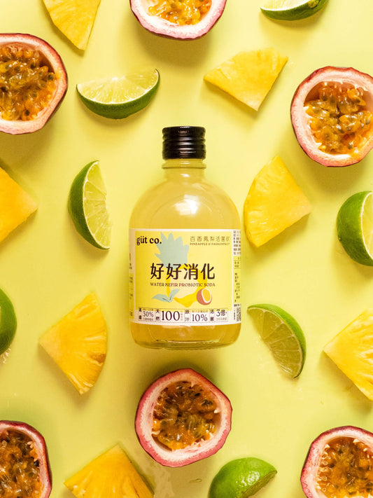 百香鳳梨薄荷「好好消化」活菌纖果飲